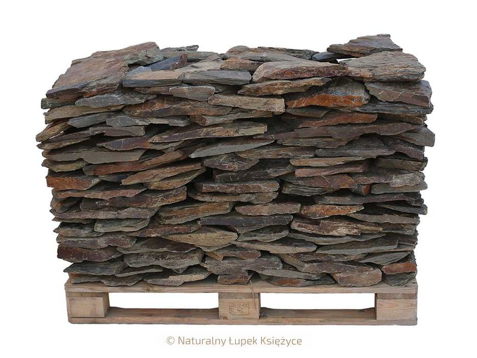 Łupek ogrodowy, kamień na mury, oczka wodne, ścieżki, alejki, na mur