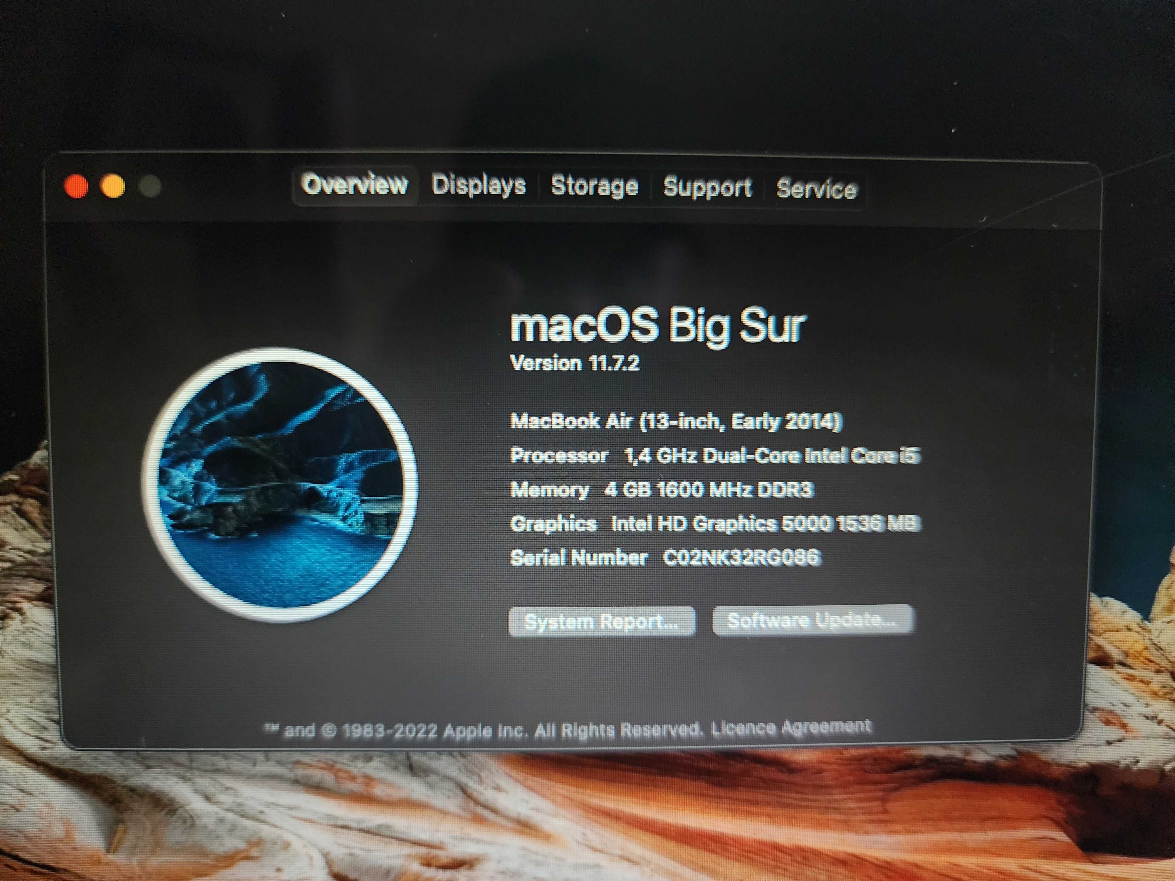 Apple Macbook Air 13" 2014