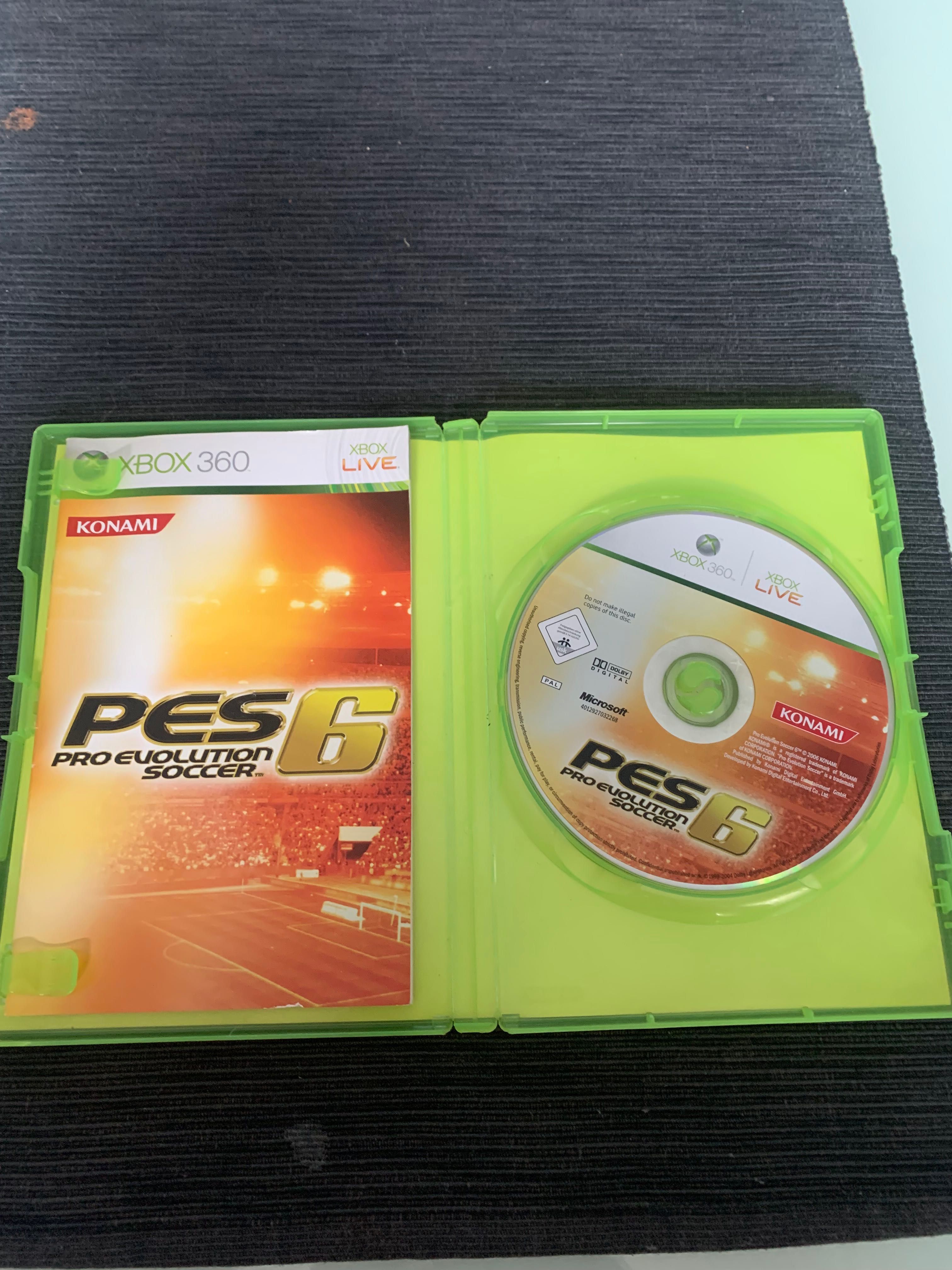 Gra Pro evolution soccer 6 PES 6 Xbox 360