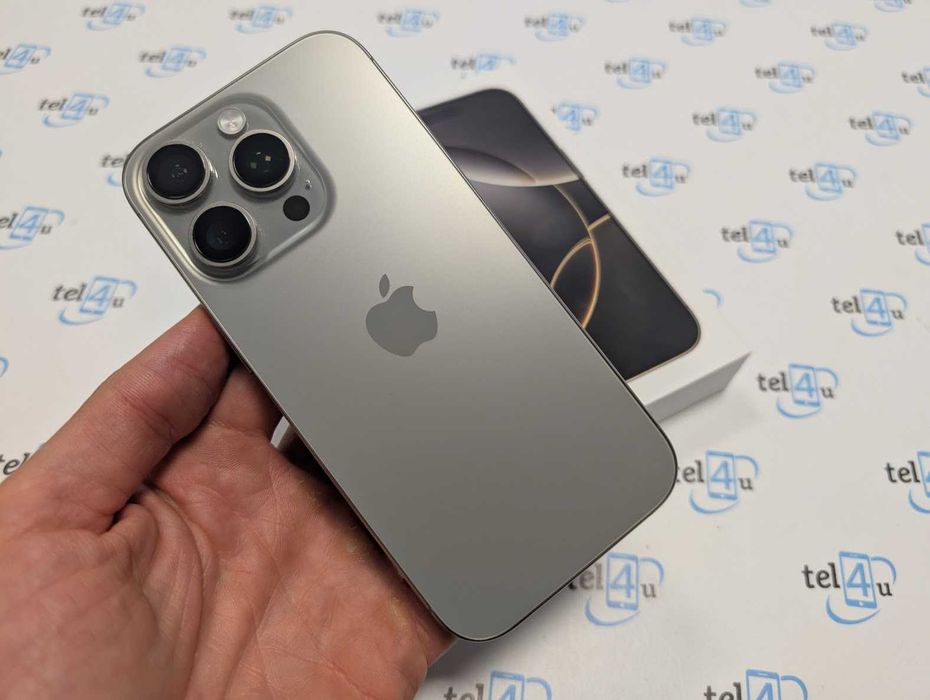 Tel4u iPhone 16 Pro 128GB Natural 100% Długa35