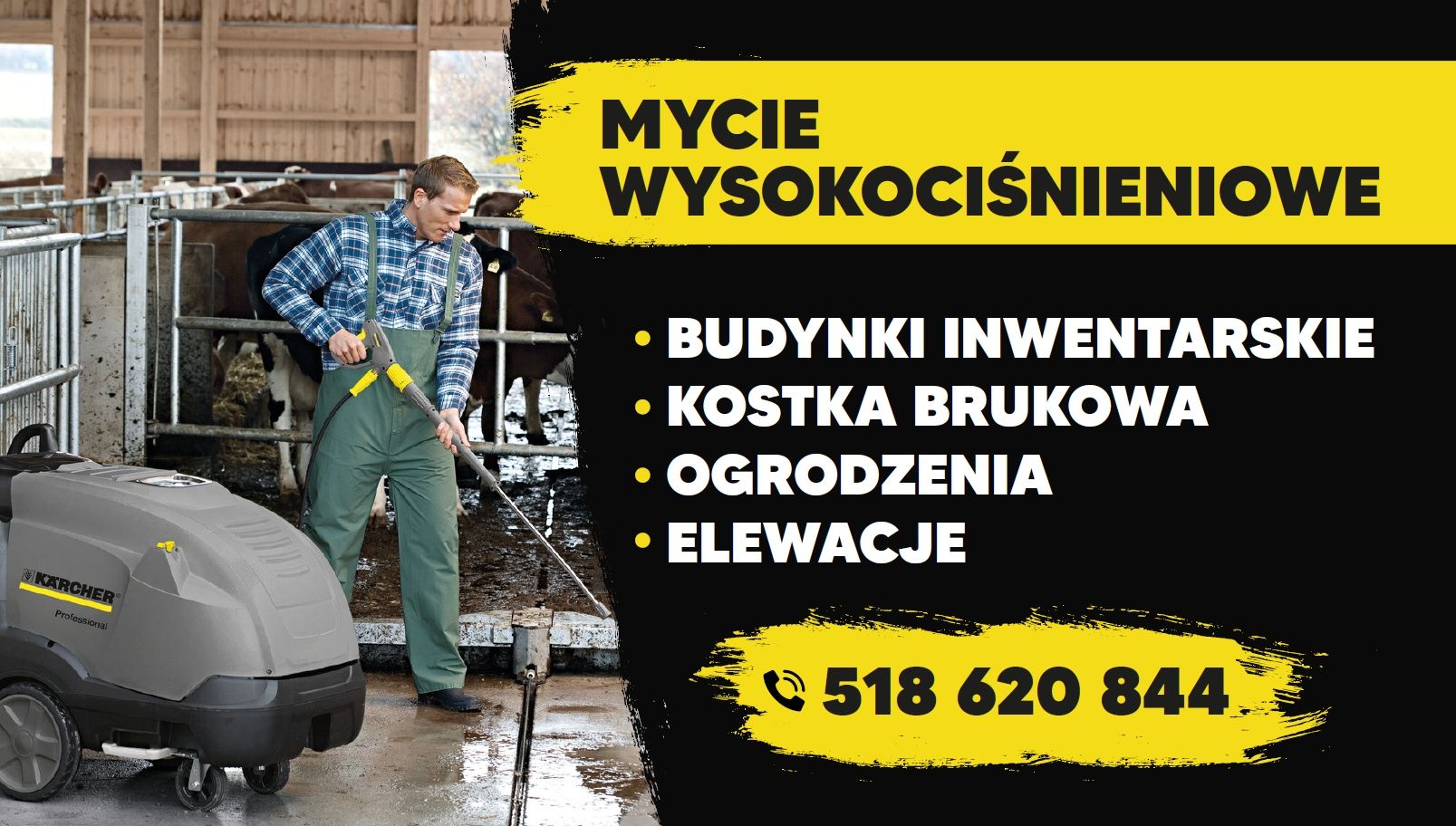 Mycie Wysokociśnieniowe kostki brukowej elewacji