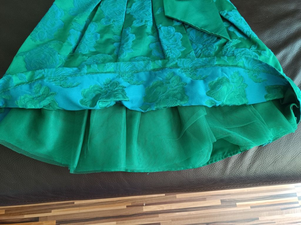 Zielona sukienka
