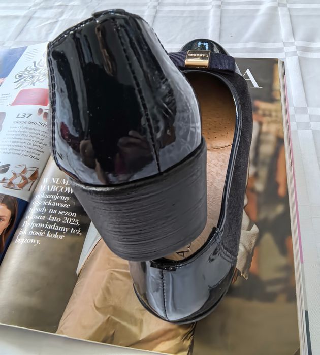 Baleriny Damskie Skórzane Lasocki r.36