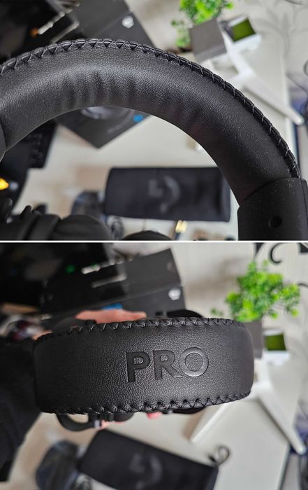 Игрові навушники, гарнітура Logitech G Pro / Pro X/ usb 7.1/blue voice