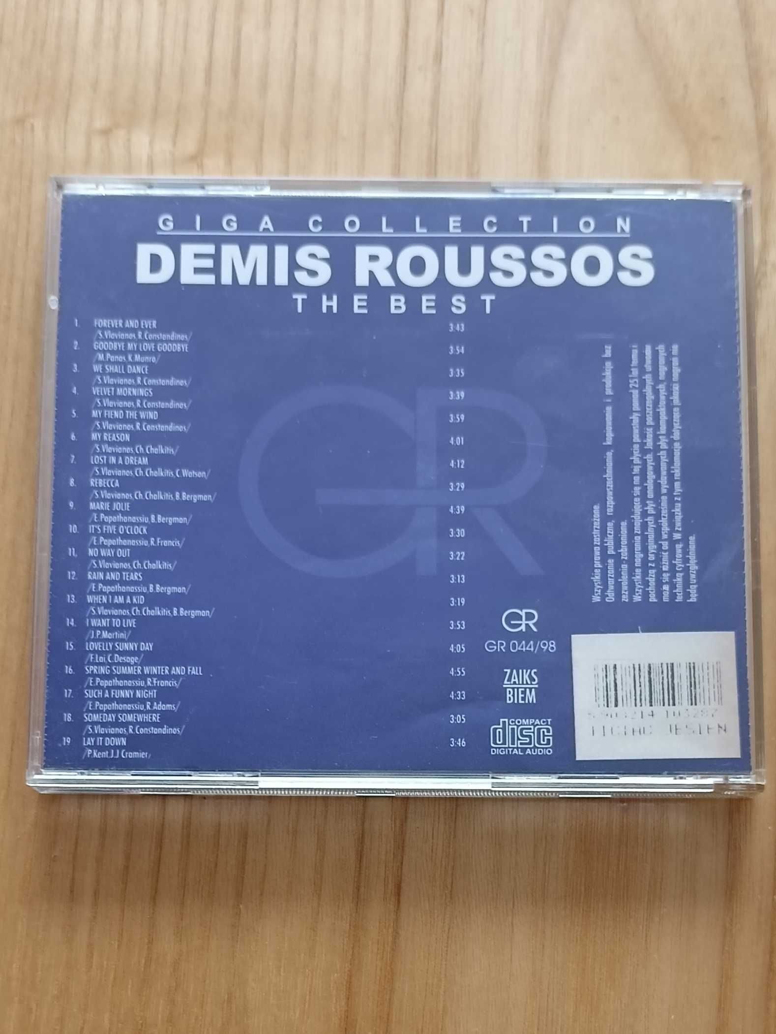 Demis Roussos na płycie CD