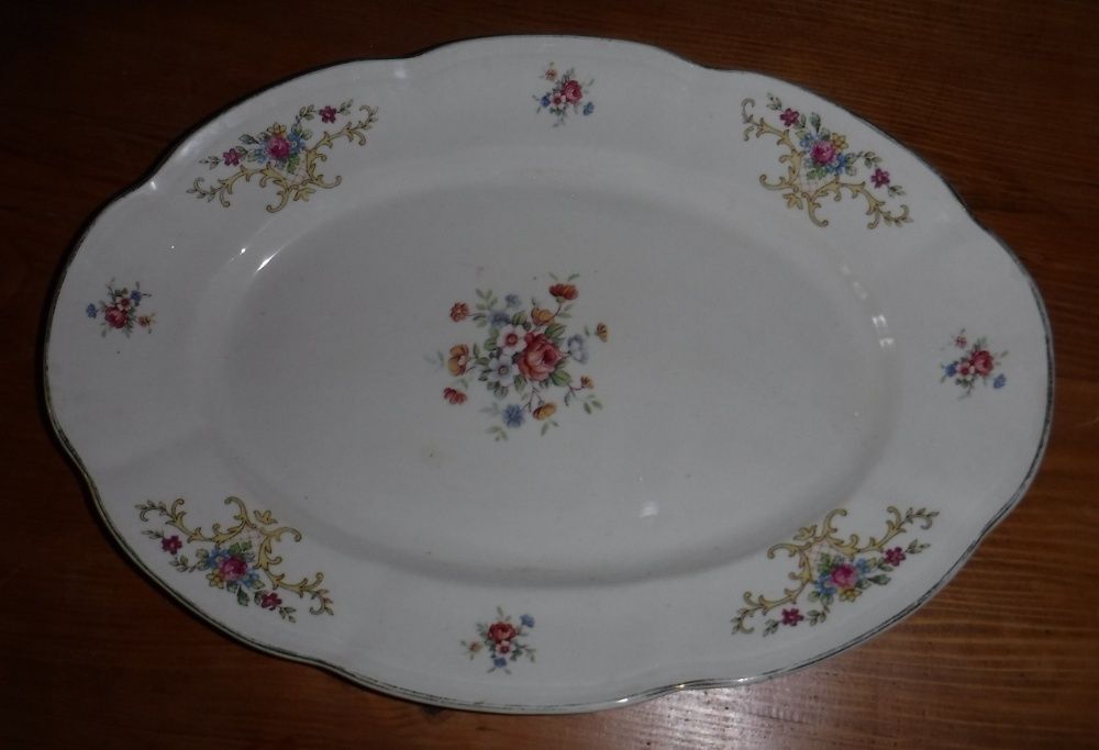 porcelana Chodzież- półmisek duży. Antyk