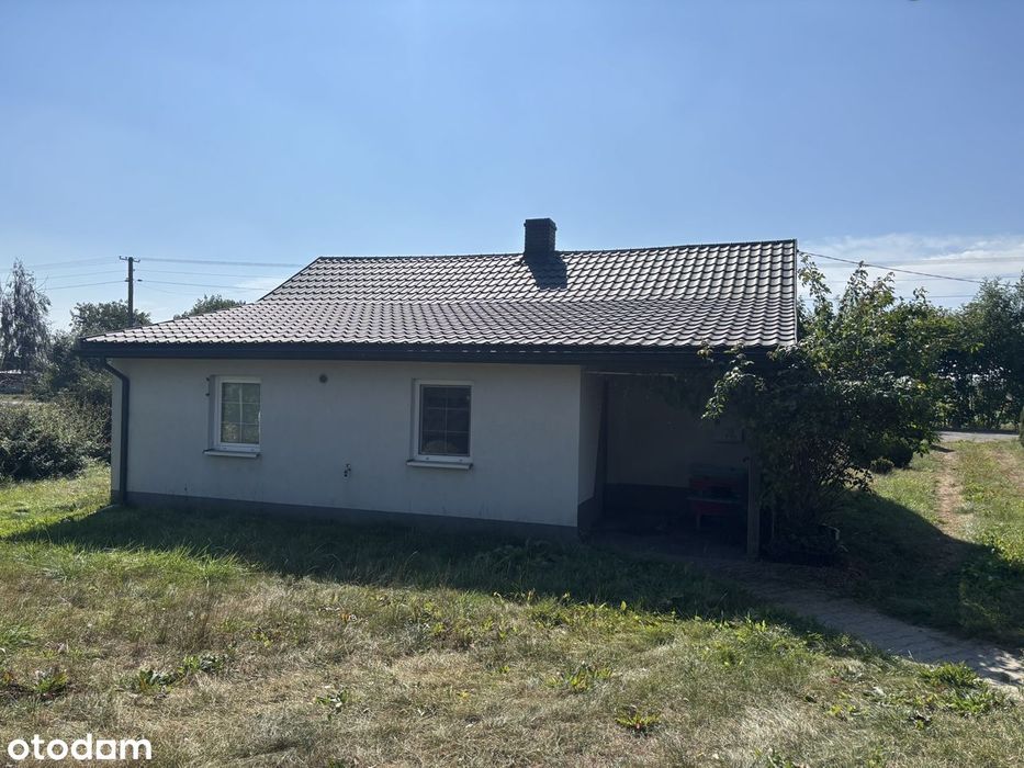 Rudzieniec - całoroczny dom jednorodzinny wraz z działką o pow 0,23ha.