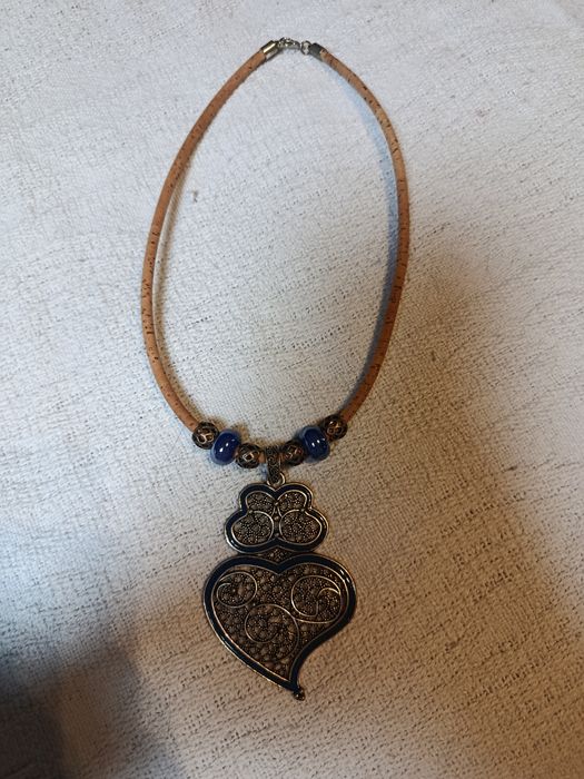 colar coração de Viena