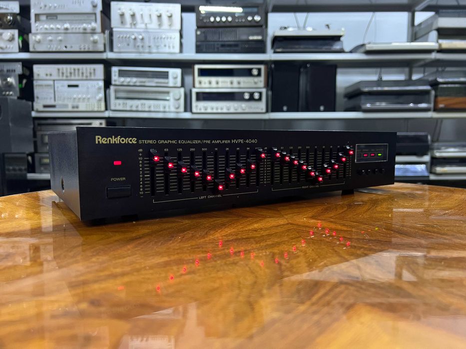 Korektor graficzny Renkforce HVPE-4040 equalizer, Audio Room