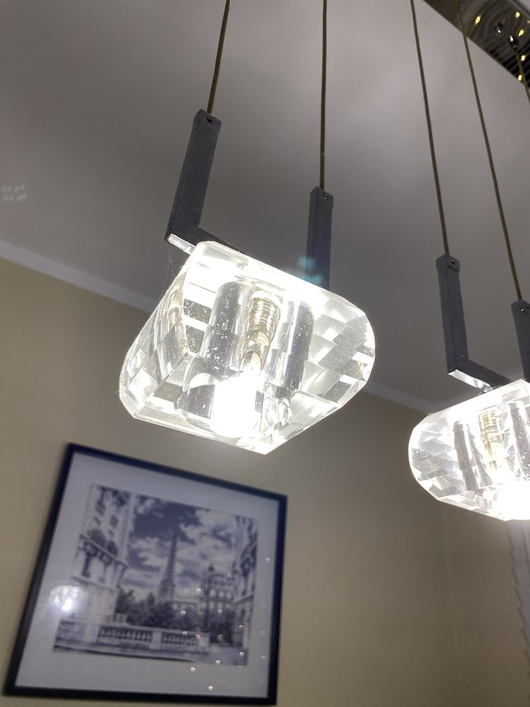 Lampa żyrandol wiszący 3 lampy