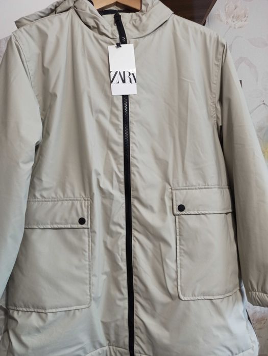 Парка Zara прогумована 164 см на розмір S