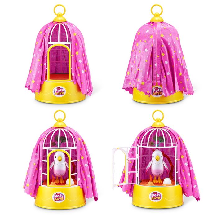 Інтерактивний ігровий набір Pets Alive – Чарівна пташка Поллі