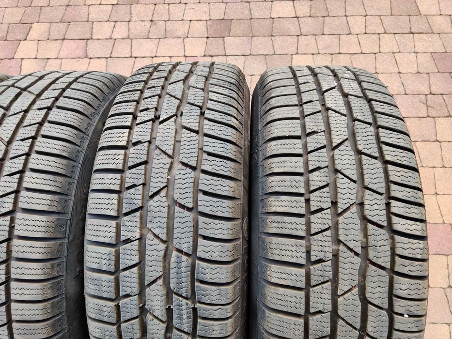 3534. Opony zimowe 205/60/16 Continental 8.8mm 23r jak nowe cena za 2