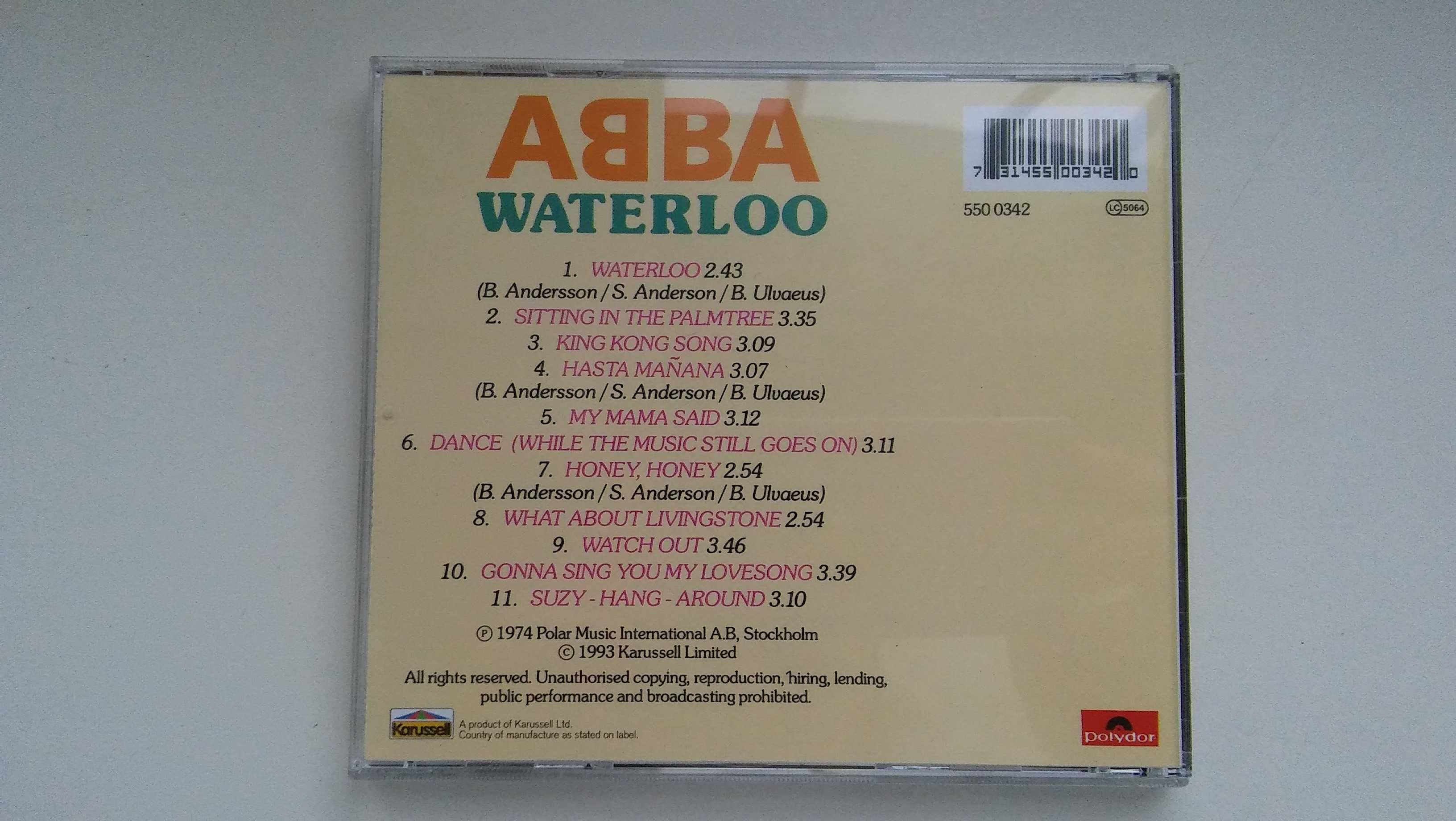 ABBA Waterloo 1974  Made in Germany