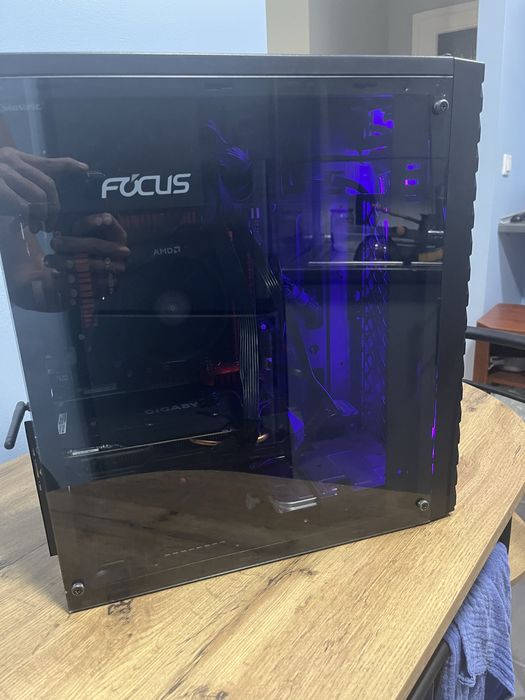 Komputer Ryzen 5 1600, GTX 1060 6GB, 16GB RAM, SSD 500GB, HDD 1TB