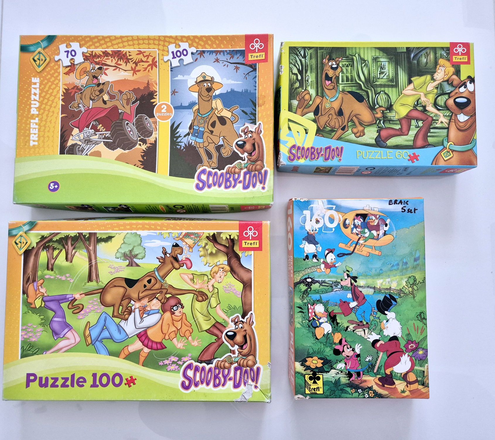 Puzzle Scooby-Doo + gratis Puzzle Disney