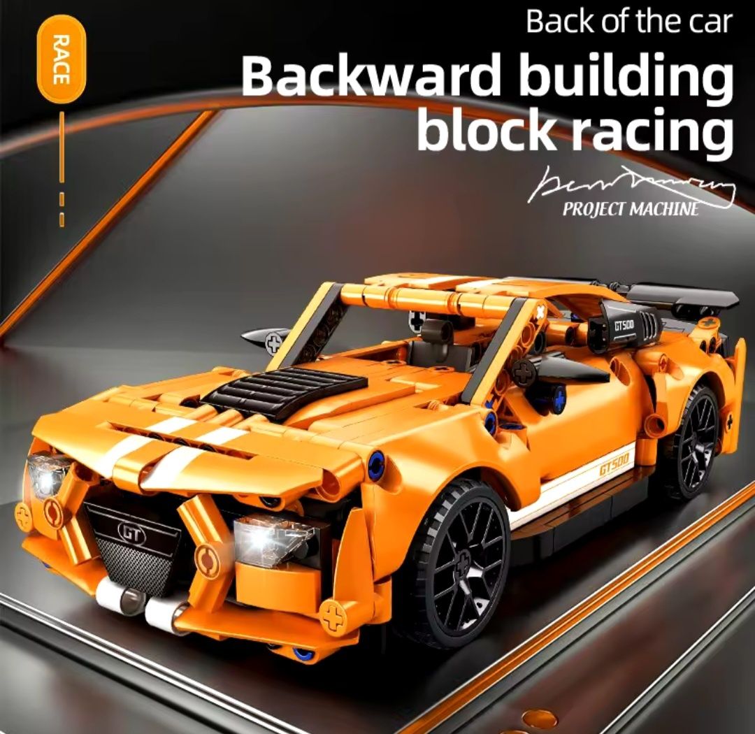 Klocki Sportowy Samochód Ford Mustang