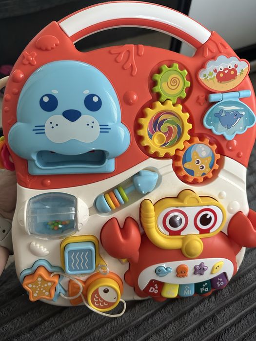 Толокар 2 в 1 веселий бізіборд