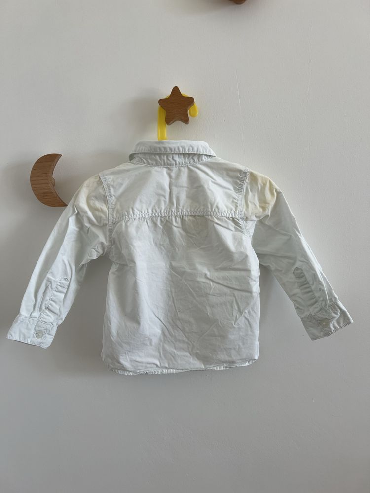 Biała koszula rozmiar 86