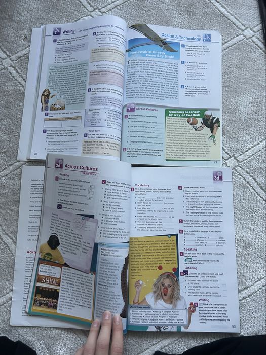 Student’s book та workbook on screen 3