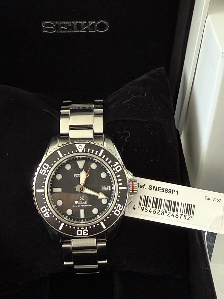 Zegarek męski Seiko Prospex Solar Diver SNE589P1