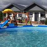 Wolny domek 4-6 os. nad morzem- Sarbinowo jacuzzi basen ognisko