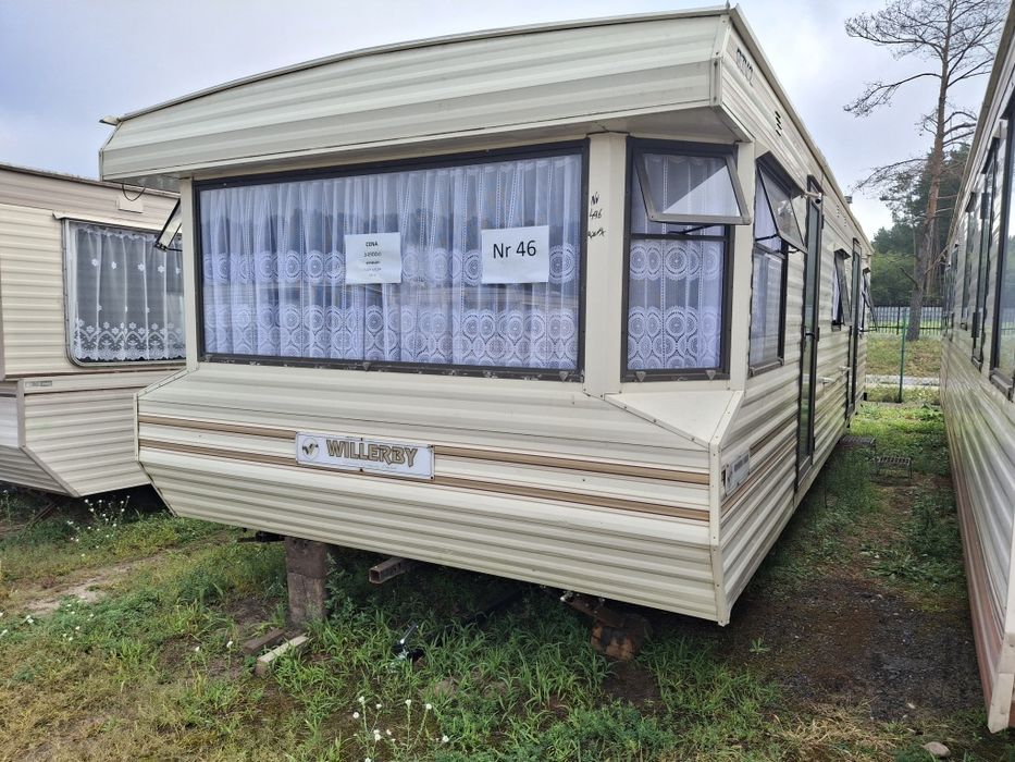 Domek holenderski angielski letniskowy przyczepa transport gratis raty