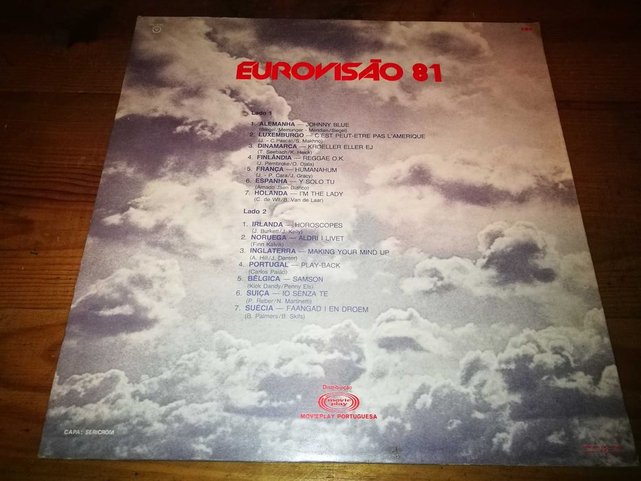 Lps Eurovisão vários anos (preços diferentes)