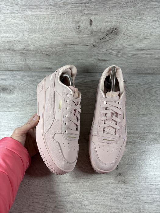 Puma жіночі кросівки 40 розмір розові замша