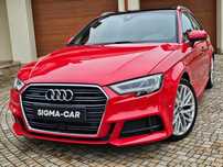 Audi A3 Sportback 2.0Tdi 184KM Quattro 4x4 S-tronic 3xS-line FoteleRS Virtual Bezwypad