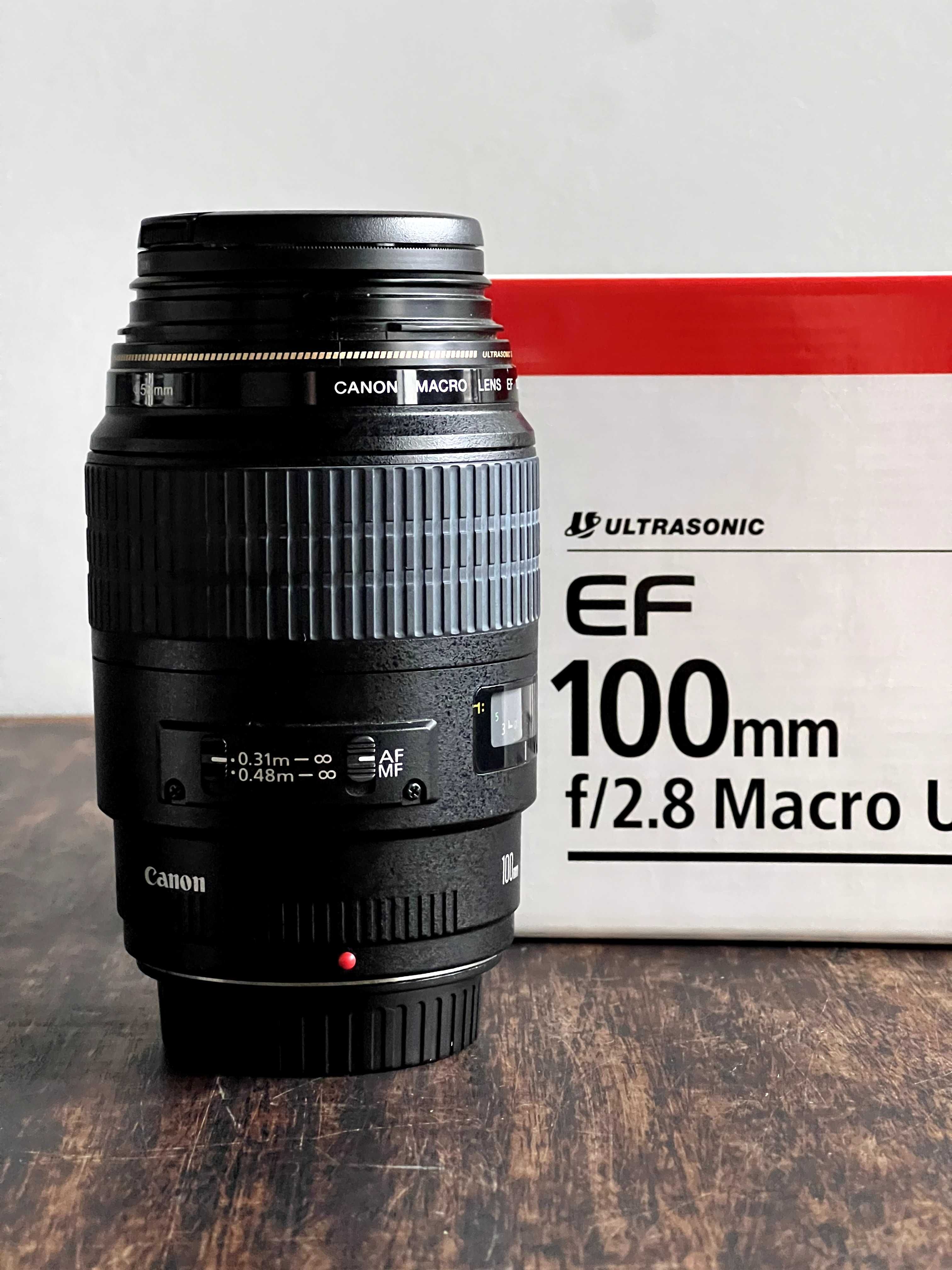 Objectiva Canon EF 100mm f2.8 Macro USM Ultrasonic