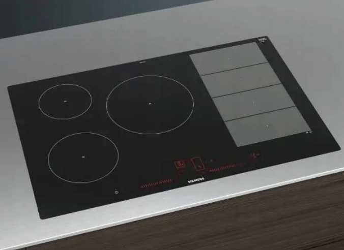 Płyta indukcyjna Siemens iQ700 5 Pól indukcyjnych 79,2 cm Czarna