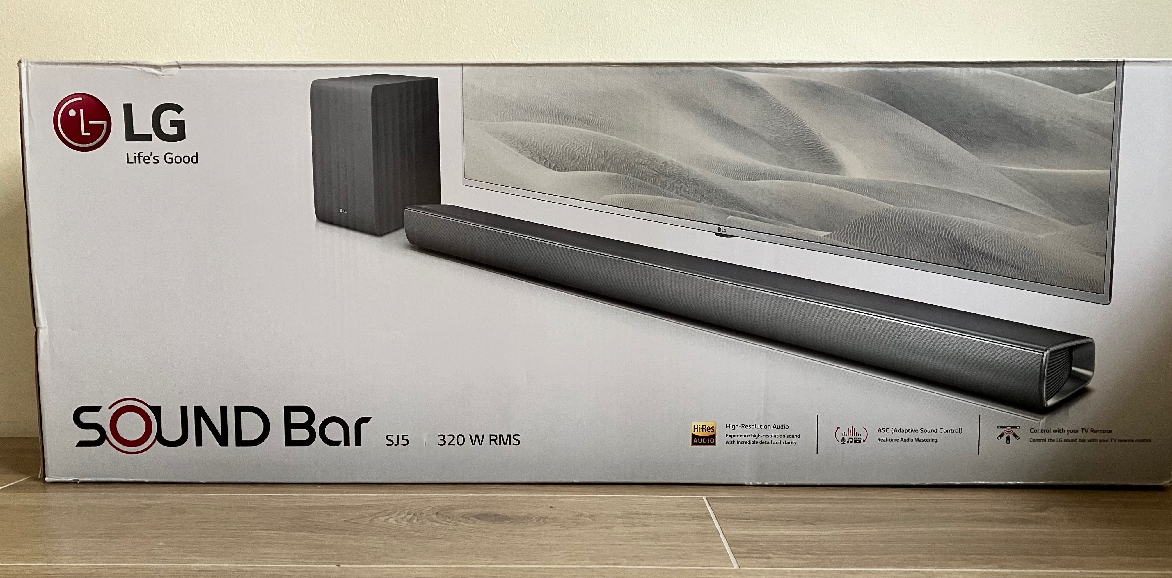 LG Sj5 SOUNDBAR bluetooth 320W RMS