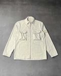 Сорочка STONE ISLAND 103F2 Ghost Piece Cotton Overshirt Beige