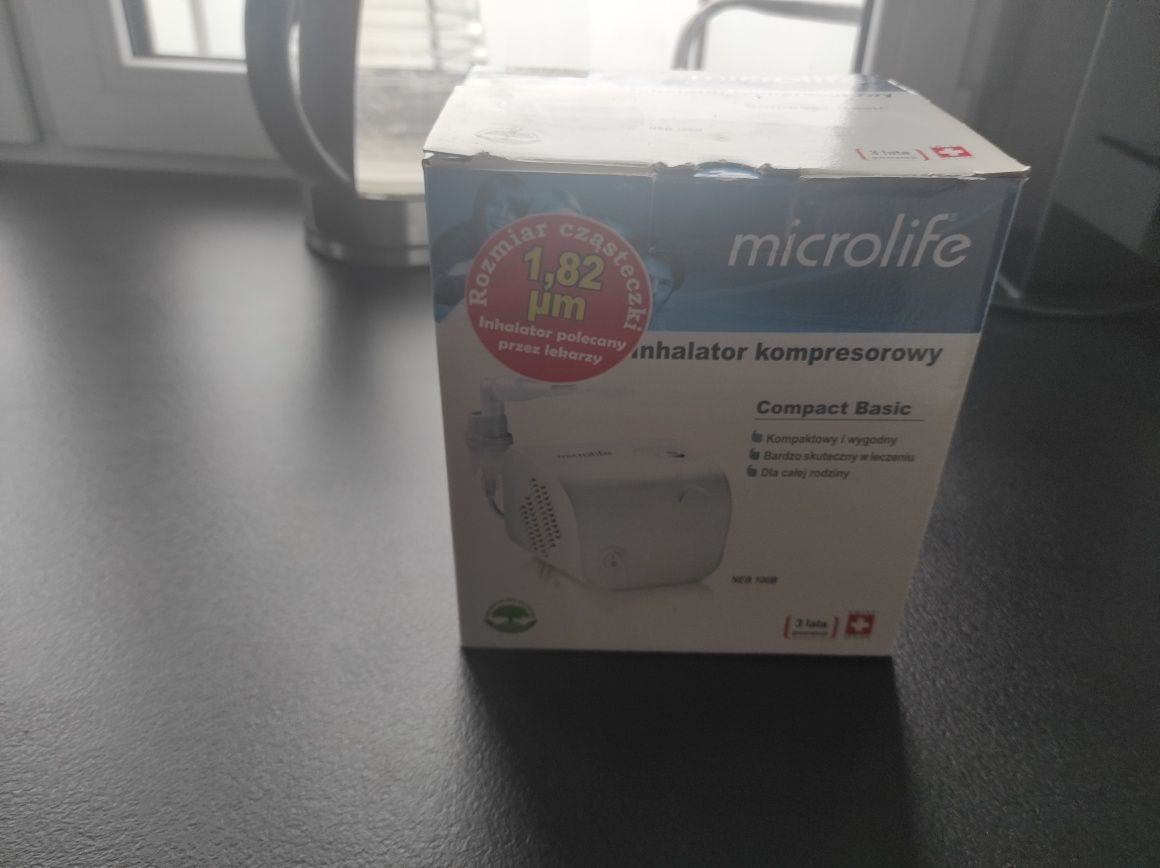 Inhalator kompresowy Microlife 1,82 cząsteczki