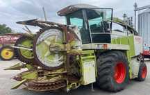 Claas Jaguar 840 + RU 600  CLAAS JAGUAR 840 wraz z przystawką RU600