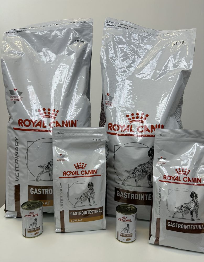 Royal Canin Gastrointestinal low fat 1,5 кг/12 кг/gastrointestinal 2кг