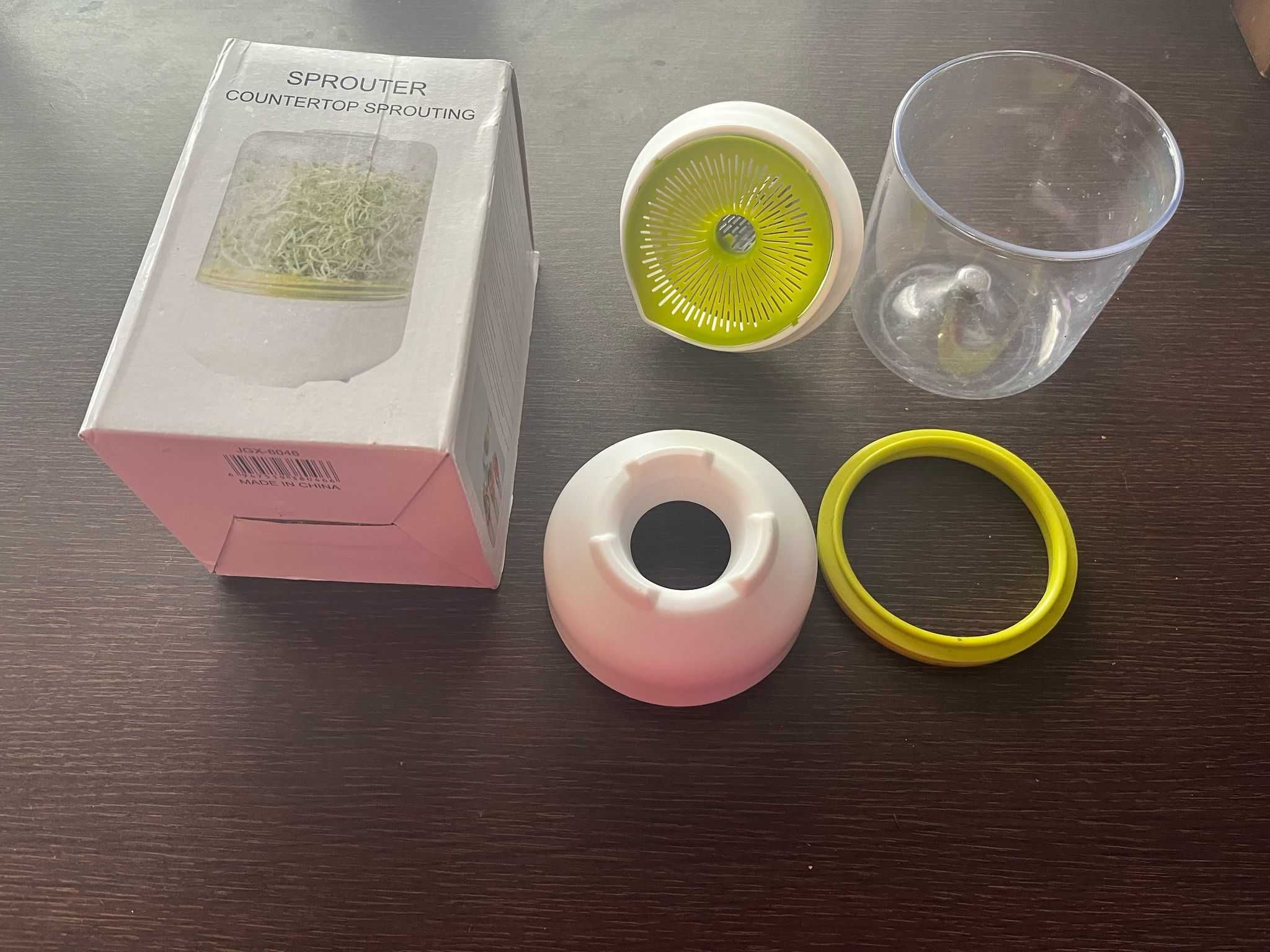 Kit de Germinação de Feijão Hidropônico Sustentável  - Novo