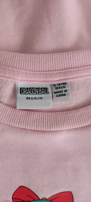Bluza dziewczęca oversize Dragonball Bulma 13-14 lat 164cm