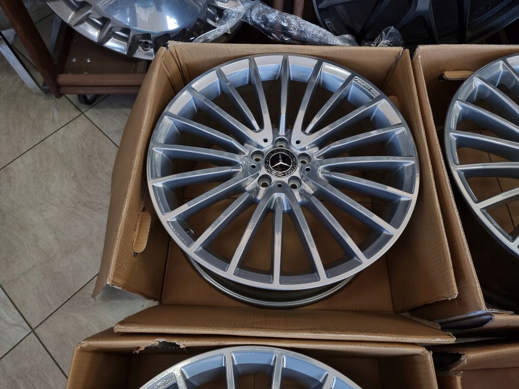 Nowe Chromowane Felgi Amg Mercedes S Klasa W223 W222/21 Cali