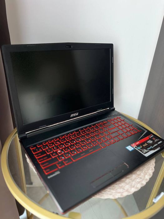 MSI GL63 8RC i5 8300h GTX1050