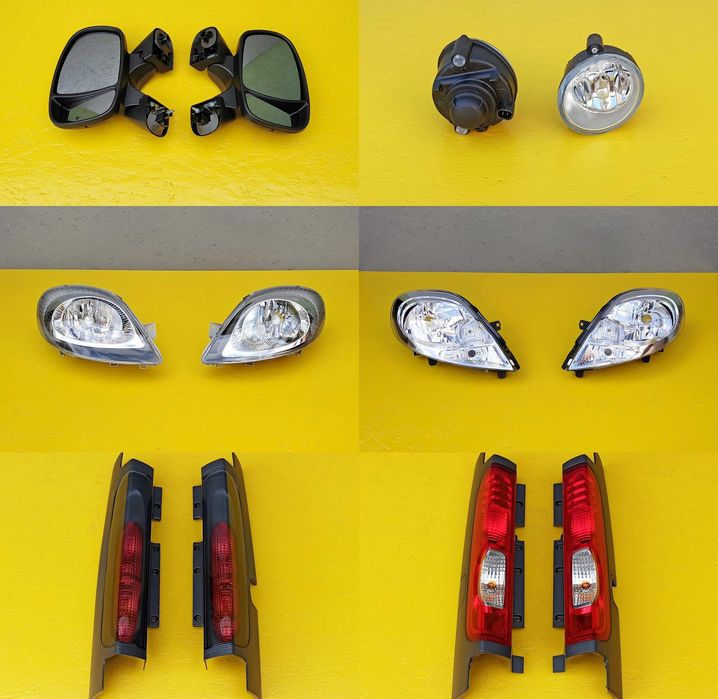 Фара протитуманна Кронштейн Рамка на Opel Vivaro Renault Trafic 01-06р