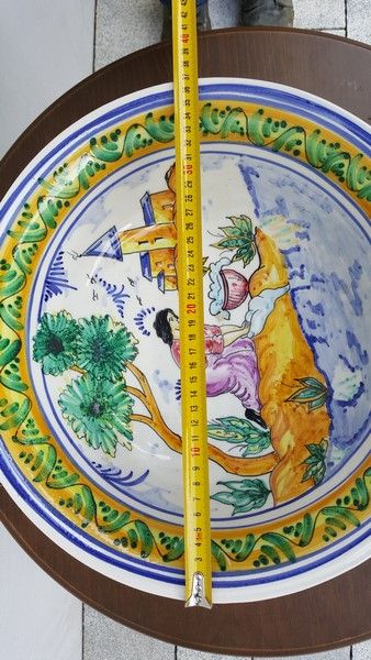 misa- miska ręcznie malowana