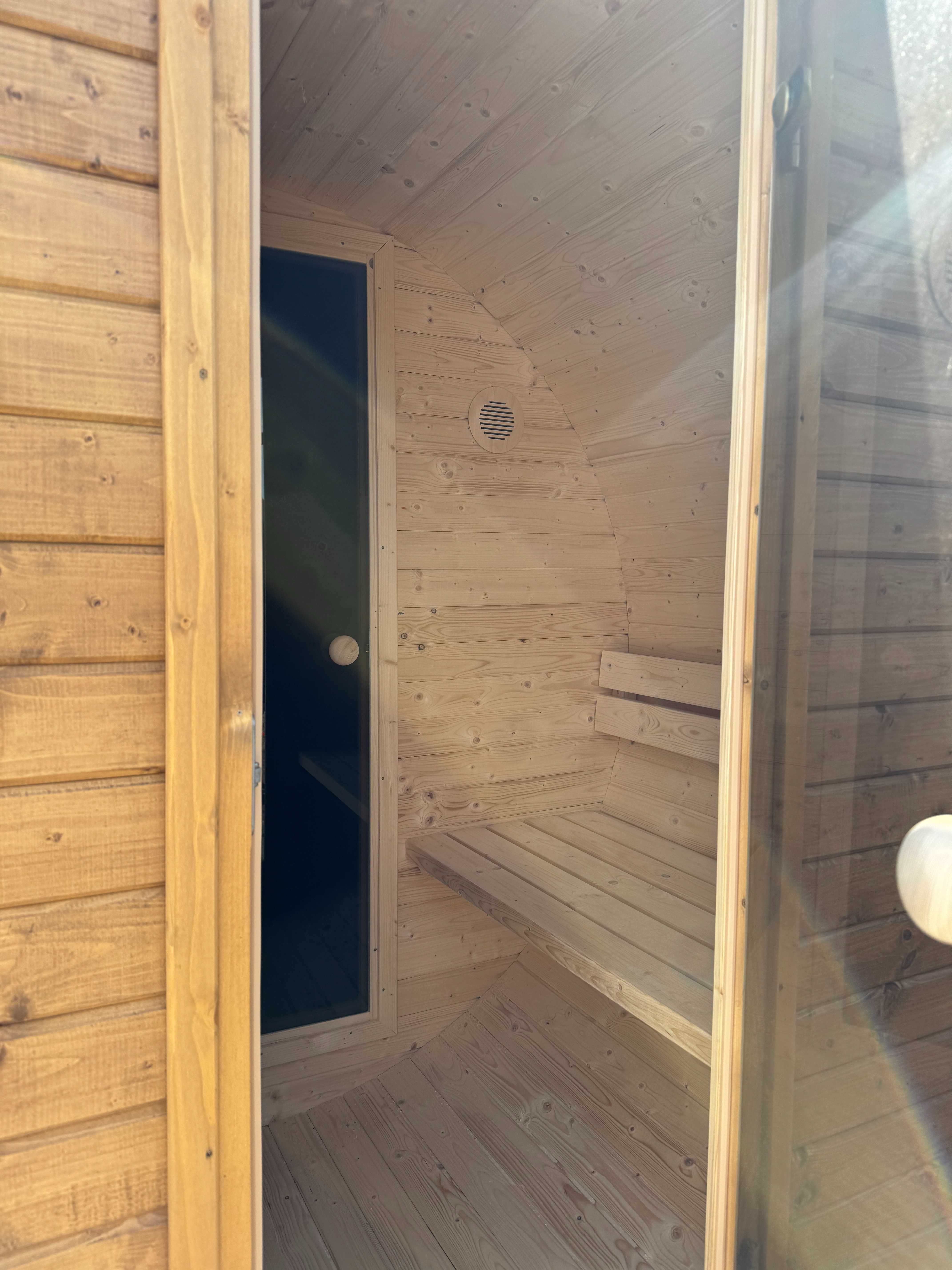 Sauna drewniana sucha 340cm PRODUCENT przedsionek łaźnia jakość FV23