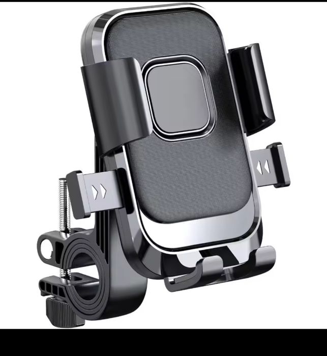 Suporte universal giratório 360° de telemóvel para mota, bicicleta, tr