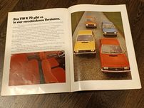 Prospekt katalog VW K70
