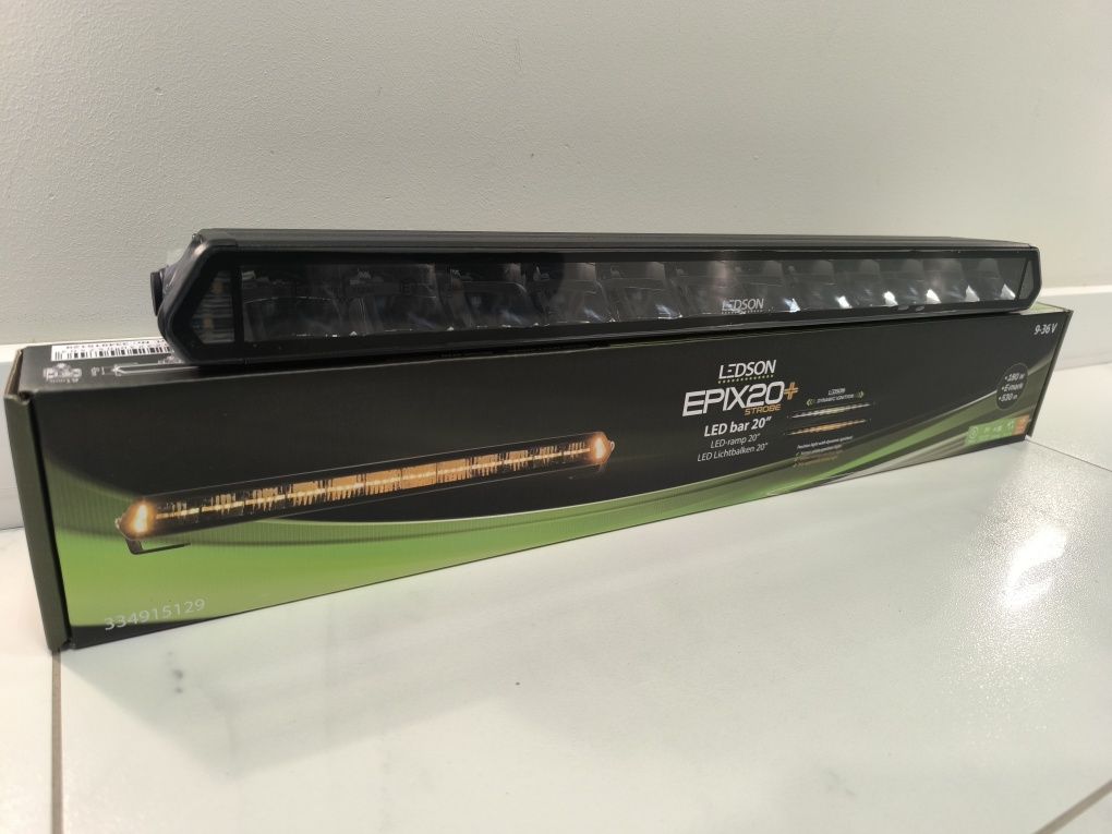 EPIX20+ LED Bar 20" LEDSON 180W + swiatło stroboskopowe, panel roboczy
