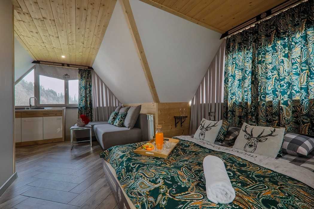 Zakopane ferie Apartament Luxury z Jacuzzi w Sypialni  nr2 w Górach