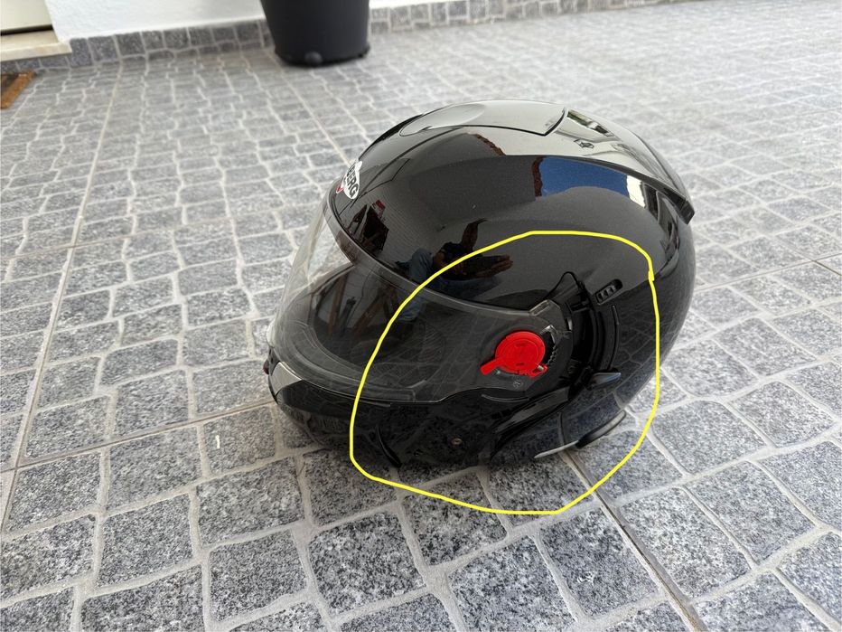 Capacete modular Caberg Justíssimo GT (com intercomunicador)