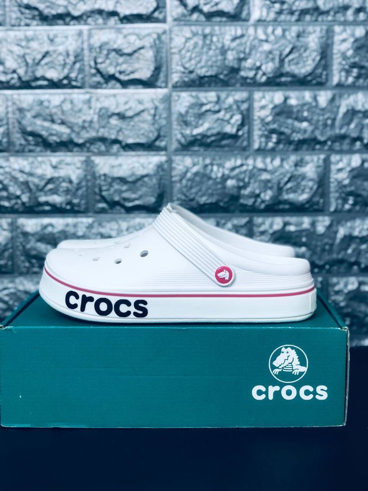 Новинка сезона! Женские кроксы белые стиль! Комфорт! Мода! Crocs!